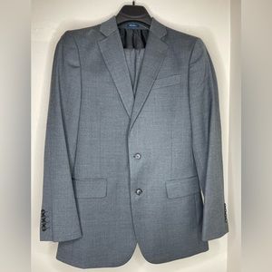 Classic Fit Dark Gray Suit